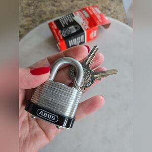 NEW! ABUS Lock 41/40 With Two Keys
